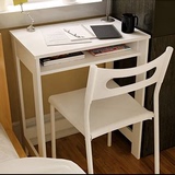 简易家用小户型书桌学生写字台儿童卧室笔记本电脑桌韩式田园白色