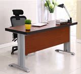 简易电脑桌台式桌家用写字台书桌简约现代钢木办公桌双人桌经理桌