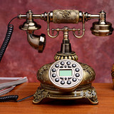 新款无线插卡时尚仿古电话机欧式电话机家用古董座机高档复古电话