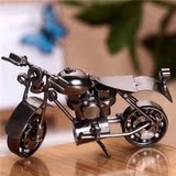 创意M30系铁艺摩托车模型摆件 怀旧金属质感 纯手工作制作工艺品