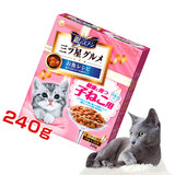 日本银勺三星猫零食G-56美味点心奖励零食幼猫怀孕母猫猫零食240G
