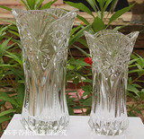 包邮透明玻璃花瓶富贵竹插花 花器欧式花瓶摆件客厅水晶装饰花瓶