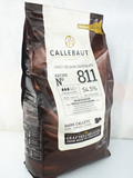 正品比利时嘉利宝54.5%黑巧克力粒/巧克力豆 2.5kg原装烘焙原料