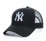 代购MLB运动休闲棒球帽男女NY网眼遮阳帽太阳鸭舌帽夏季新款情侣