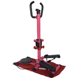 艾乔多功能踏步机扭腰机扶手塑形健身器材家用静音正品女士减肥机
