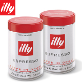 Illy 意式咖啡豆 中度烘焙 250gx2罐 意大利原装进口 500克 正品