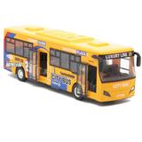 儿童玩具车新品大号合金巴士 城市公交车公共汽车客车模型
