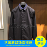 GXG男装2016秋装新款正品代购 黑色时尚斯文长袖衬衫 63103072