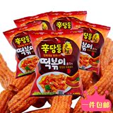 韩国进口零食品 海太元祖甜辣炒年糕条96g*5袋 膨化打糕条非油炸
