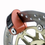 英国品牌 XENA摩托车单车报警碟刹锁XZZ系列大陆行货 送电池锁包