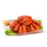【名鲜生鲜】进口智利帝王蟹4-4.4斤 南极野生皇帝大螃蟹大闸蟹