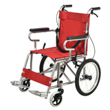 跃通轮椅手动可折叠轻便携加厚钢管老人残疾儿童代步轮椅手推车lx