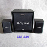 【城市琴行】罗兰 ROLAND CM-220 2.1通道 电鼓 键盘 监听音箱