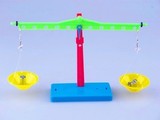 小玩童科技制作儿童科学教具 益智科普科学玩具小学教具天平实验