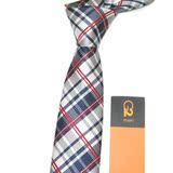 g2000休闲时尚7cm窄版欧美学院风领带/男士女士英伦涤丝格子领带