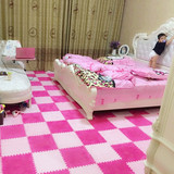 卧室满铺地毯 拼图地垫拼接绒面泡沫地垫60榻榻米垫子儿童房间毯