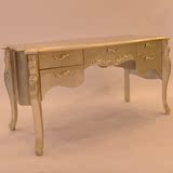 新古典书桌 实木书桌 办公桌 后现代家具欧式书桌柜 奢华高级书桌