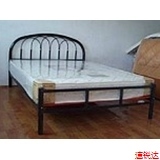 正品 席梦思床1.2米床 单人床 双人床含床垫 铁架床铁艺/钢木床