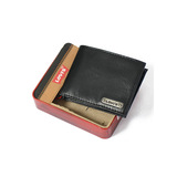 美国直邮 Levi's/李维斯 铁盒礼盒包装 休闲款 钱包 包邮