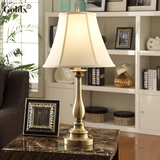 欧式台灯卧室床头灯美式奢华复古铜客厅简约现代中式创意简欧台灯