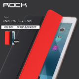 ROCK ipad pro9.7保护套超薄苹果ipadpro皮套防摔休眠支架硅胶壳