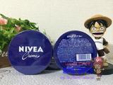 日本代购 妮维雅NIVEA经典蓝罐长效润肤乳霜护手霜 铁盒169g 现货