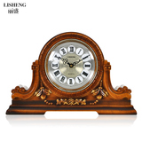 丽盛时钟仿古欧式座钟创意美式复古客厅台钟表艺术装饰摆件坐钟大