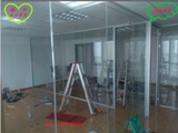 TengYu 办公室高隔断 办公隔墙 玻璃屏风隔断墙 合肥厂家 包安装