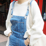 EE韩国代购2016春季新款aniw宽松喇叭袖大袖子针织衫女kn49257