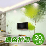电视背景墙壁纸壁画客厅卧室简欧3d立体素色墙纸无纺布墙布蒲公英