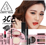 正品韩国3CE套装彩妆全套组合初学者化妆品裸妆7件套淡妆套装