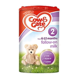 保税区直发 英国Cow&Gate牛栏婴幼儿配方奶粉2段6-12个月宝宝900g