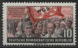 德国邮票 东德 1955 国际世贸组织大会 1全新原胶无贴