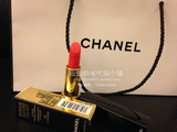 台湾专柜代购Chanel香奈儿口红丝绒系列唇膏/口红43号超炫亮