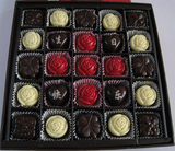 高档礼盒装比利时进口可定制刻字diy情人节生日手工巧克力礼物