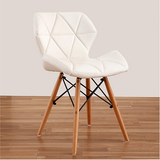 客椅伊姆斯椅子皮革皮创意矮背椅办公椅电脑椅休闲椅 餐椅 时尚会