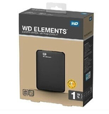 新店促销新款西数WD 1T 新款E元素 移动硬盘 超薄2.5寸USB3.0正品