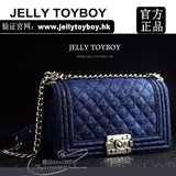 香港正品代购Jelly toyboy牛仔布繁星包 JTB恶搞单肩斜挎链条女包