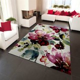 土耳其进口地毯 客厅卧室地毯  茶几地毯  抽象地毯设计师