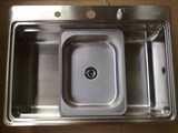 普乐美 DS314B  304不锈钢水槽 多功能单槽厨房洗菜盆 NR805浓缩