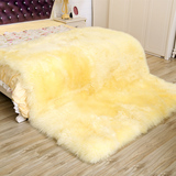 澳洲纯羊毛毯 皮毛一体羊绒毯子单双人加厚特价冬季盖毯学生床毯
