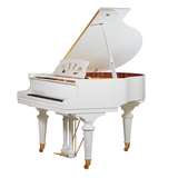 海乐尔HG-148CP古典白色三角钢琴家用专业全新钢琴星海钢琴