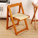 越茂 实木餐椅现代简约靠背椅 家用书桌椅时尚折叠餐桌椅子 包邮