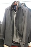 KADUNI正品剪标2015冬季商务男装羊毛大衣绵羊皮拼接