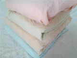 无印纯棉床笠式床单 一色全棉良品单人1.2米床垫套120*200外贸日