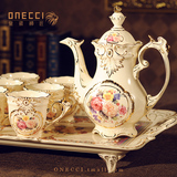 欧式茶具套装咖啡杯套装咖啡具英式红茶下午茶茶具 高档结婚礼物
