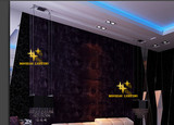 美居雅后现代奢华黑色灯罩床头水晶吊灯香港知名酒店定制款81839