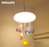 飞利浦LED吊灯儿童房夜灯灯具甜甜梦卡通装饰创意单头护眼吊灯