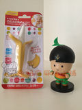 (现货)日本本土 埃迪森happy idea香蕉硅胶咬咬乐/牙胶 婴儿玩具