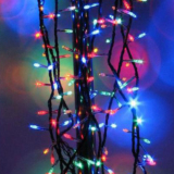 LED彩灯闪灯 喜庆新年圣诞灯装饰灯节日灯串串灯满天星霓虹灯防水